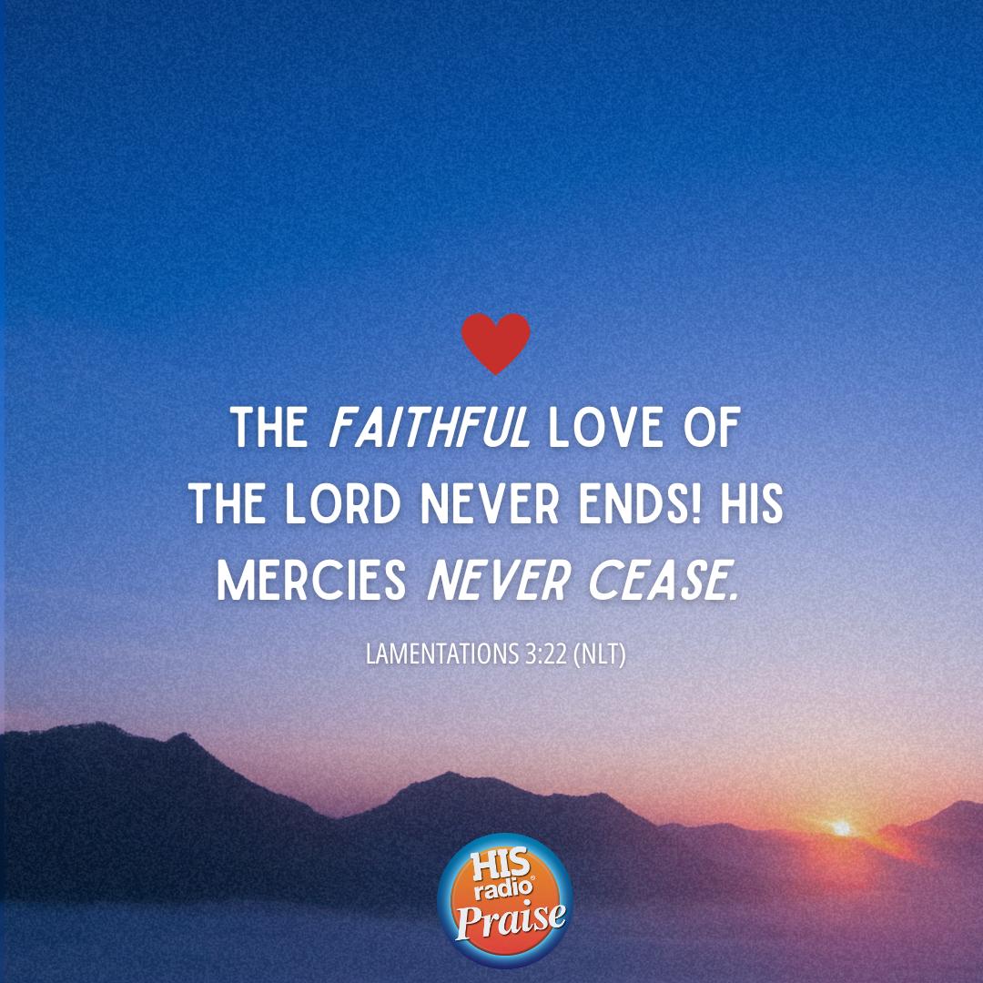 Lamentations 3:22 - Verse of the Day