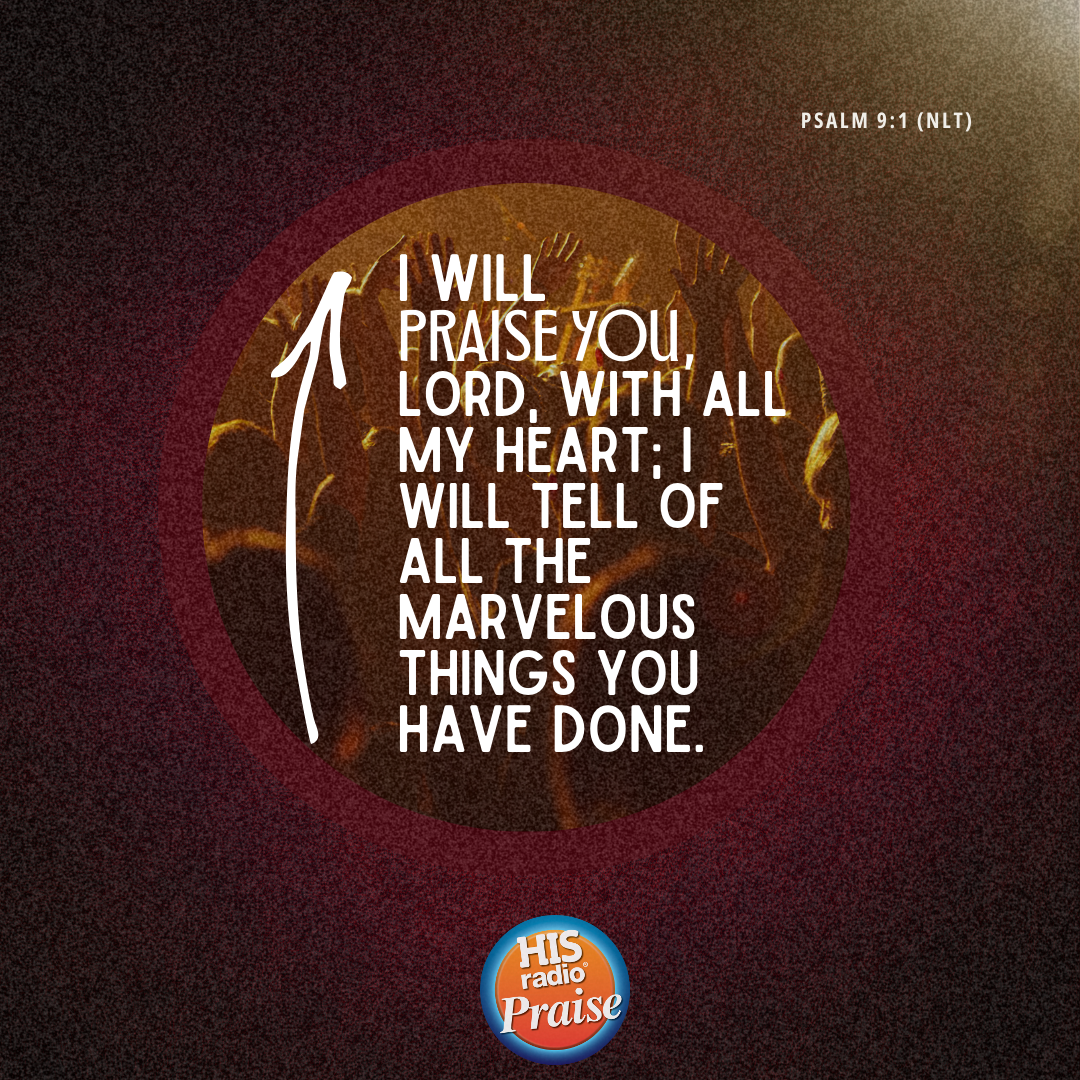 Psalm 9:1 - Verse of the Day