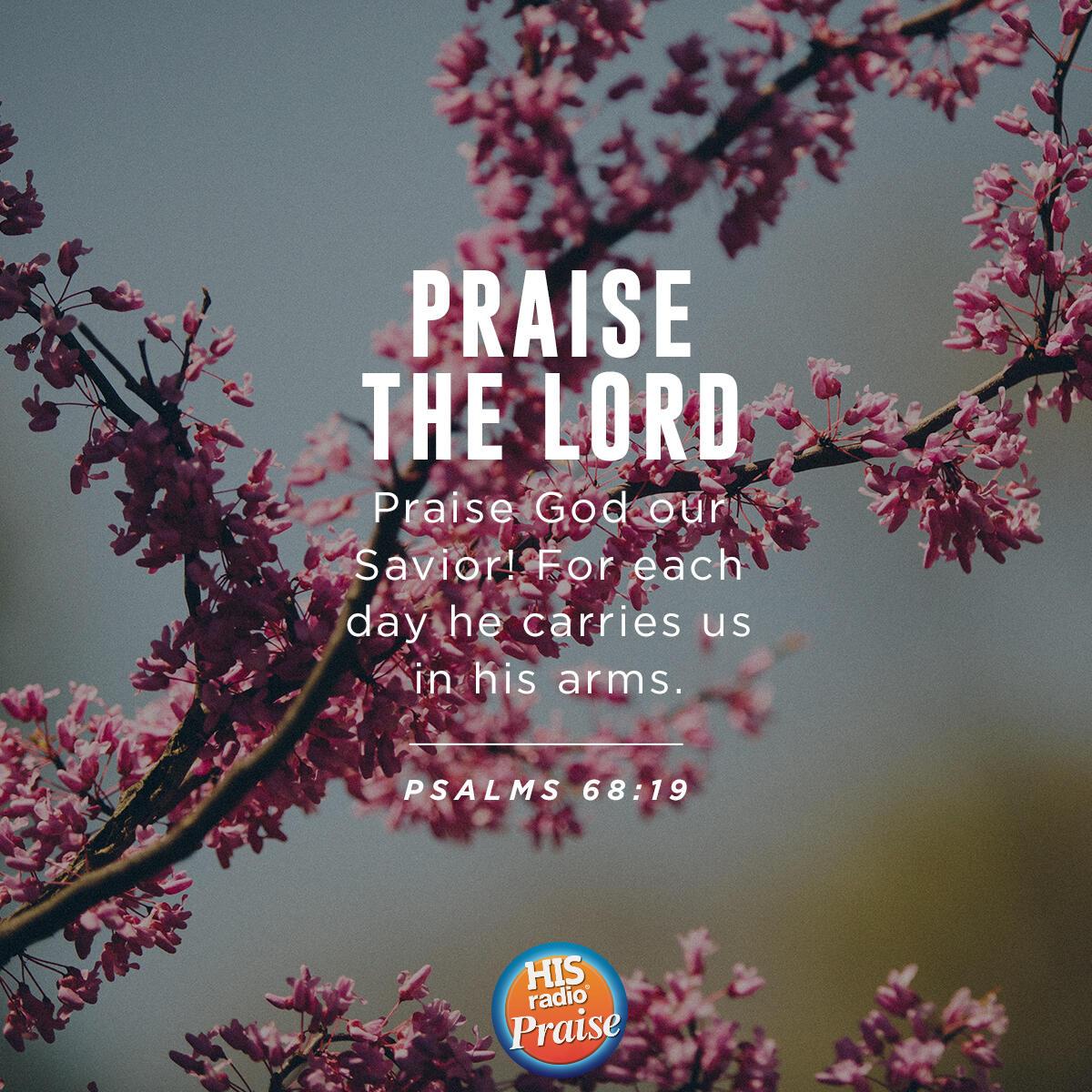 Psalms 68:19 - Verse of the Day