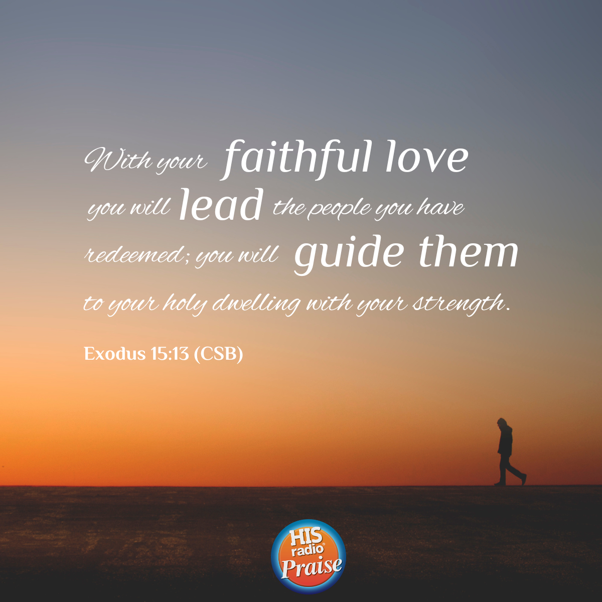 Exodus 15:13 - Verse of the Day