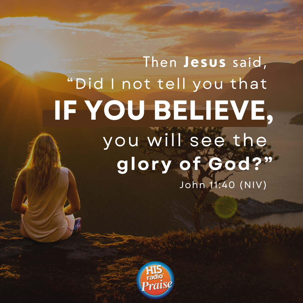 John 11:40 - Verse of the Day
