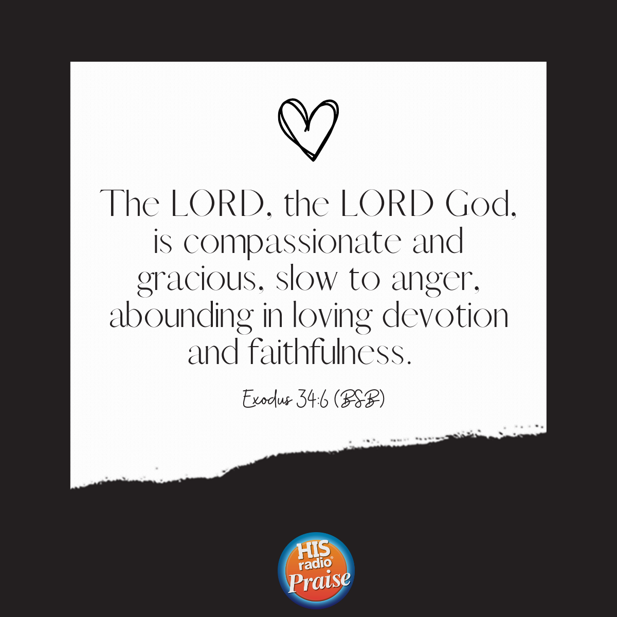 Exodus 34:6 - Verse of the Day