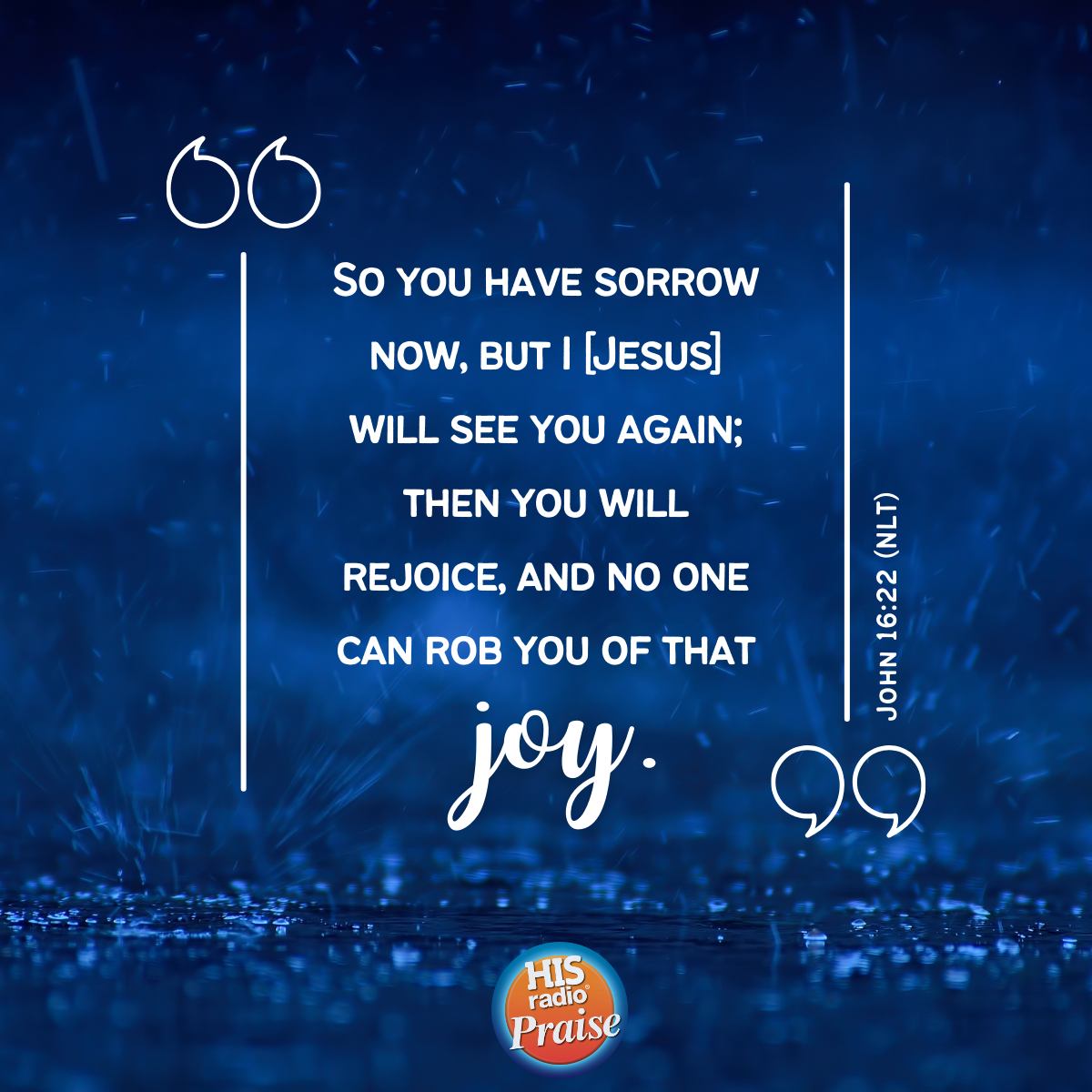 John 16:22 - Verse of the Day