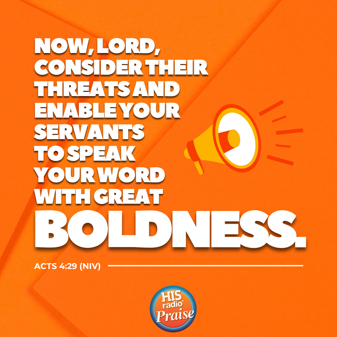 Acts 4:29 - Verse of the Day