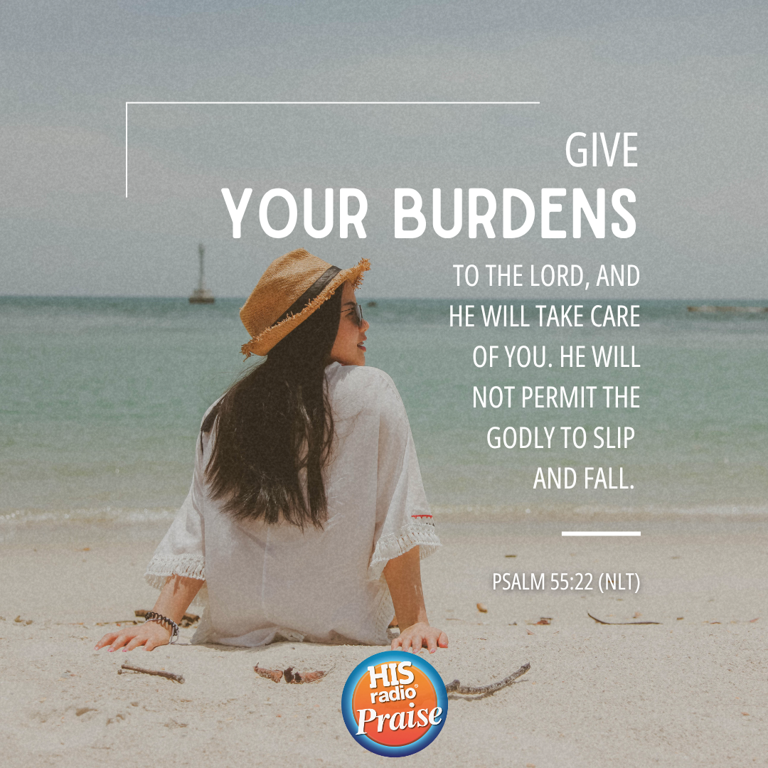 Psalm 55:22 - Verse of the Day