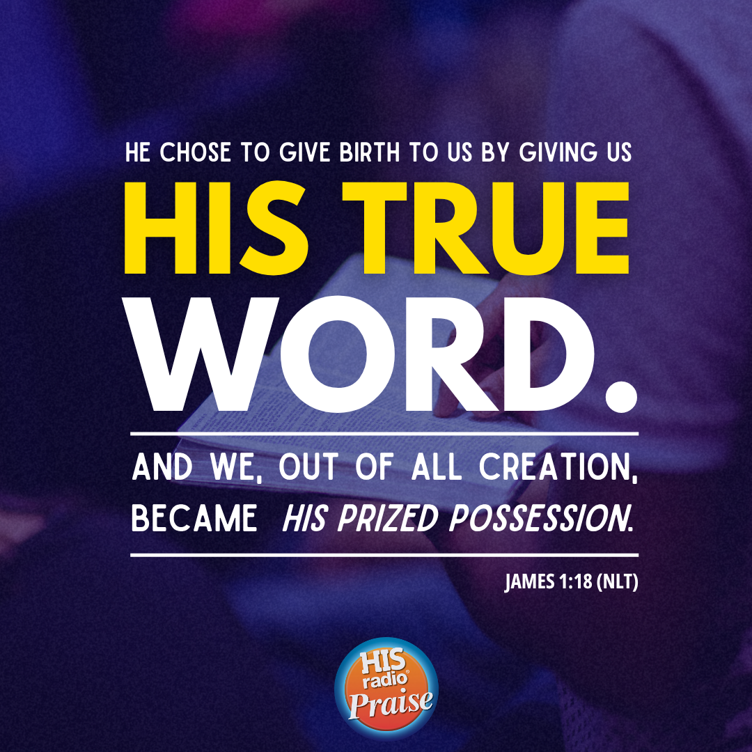 James 1:18 - Verse of the Day