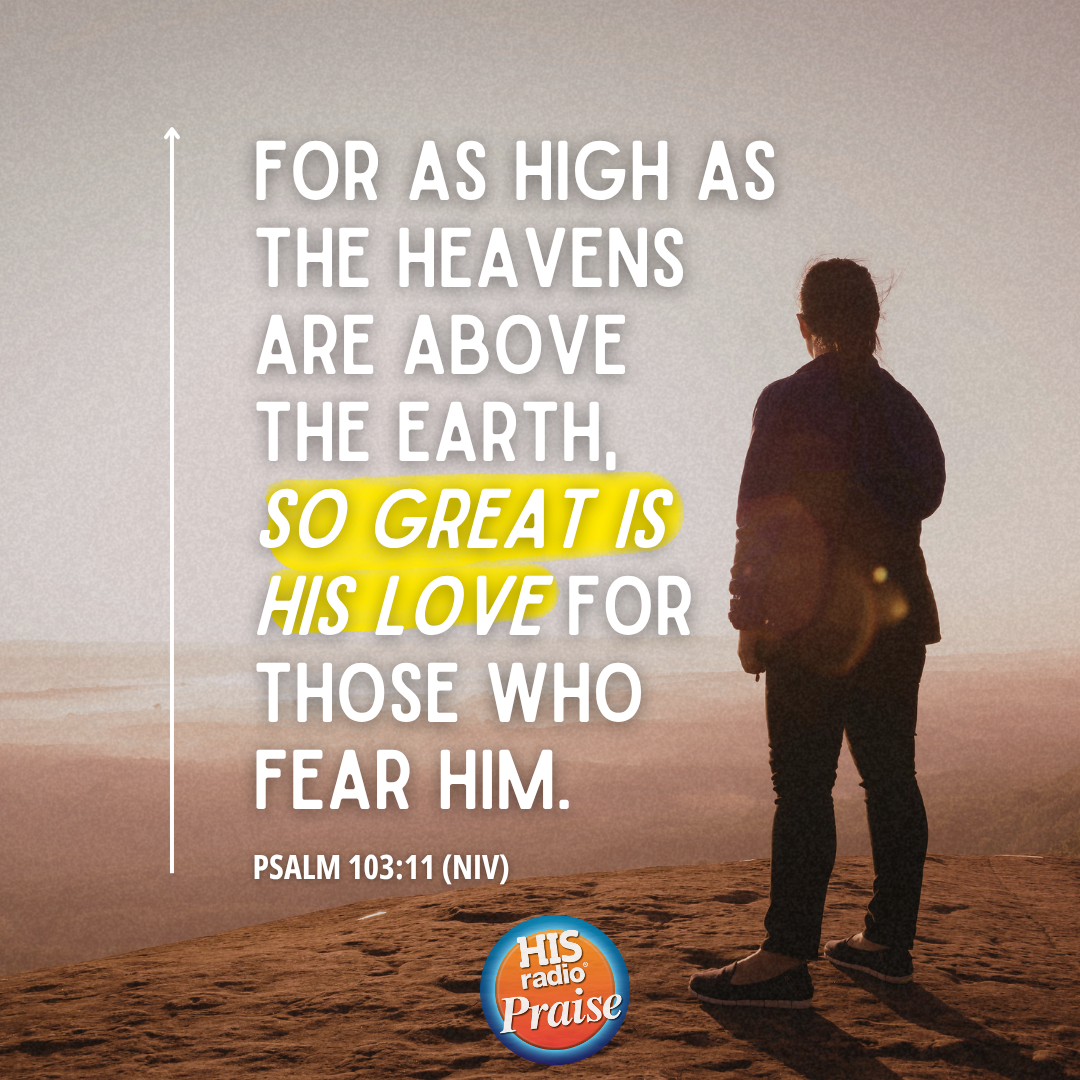 Psalm 103:11 - Verse of the Day