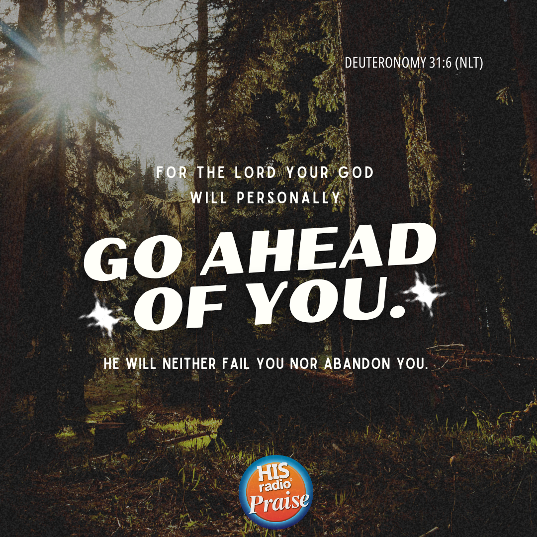 Deuteronomy 31:6 - Verse of the Day