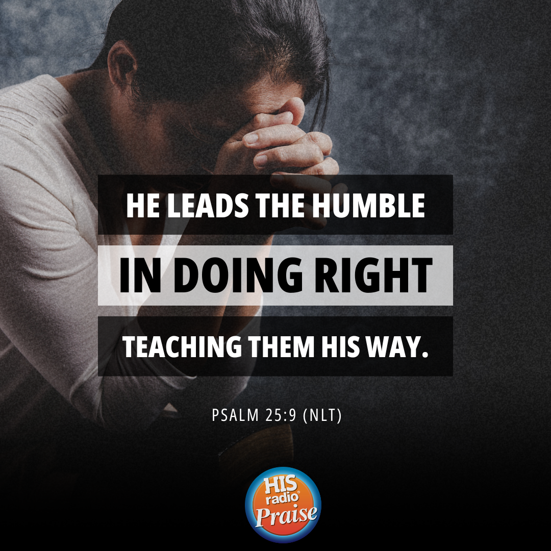 Psalm 25:9 - Verse of the Day