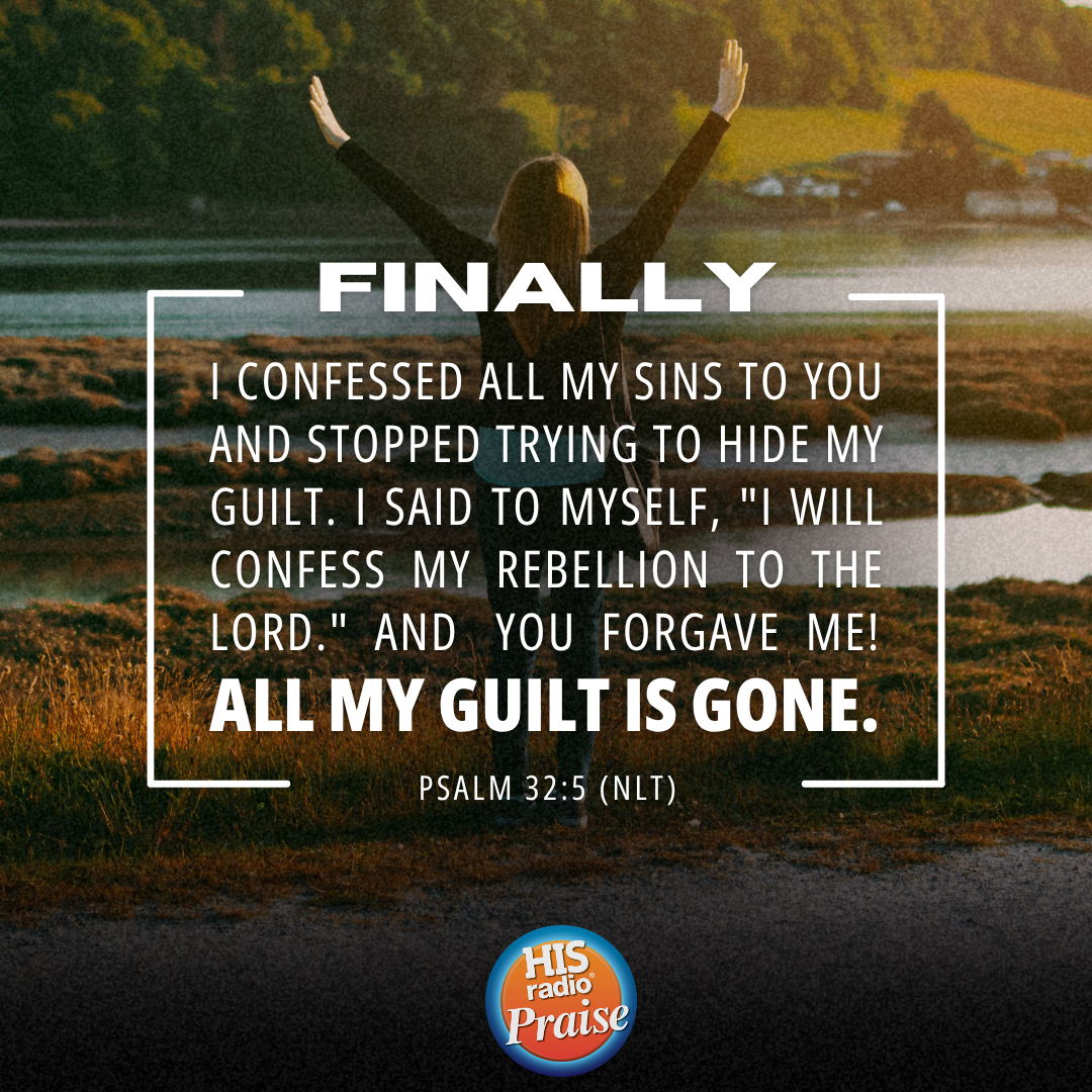 Psalm 32:5 - Verse of the Day