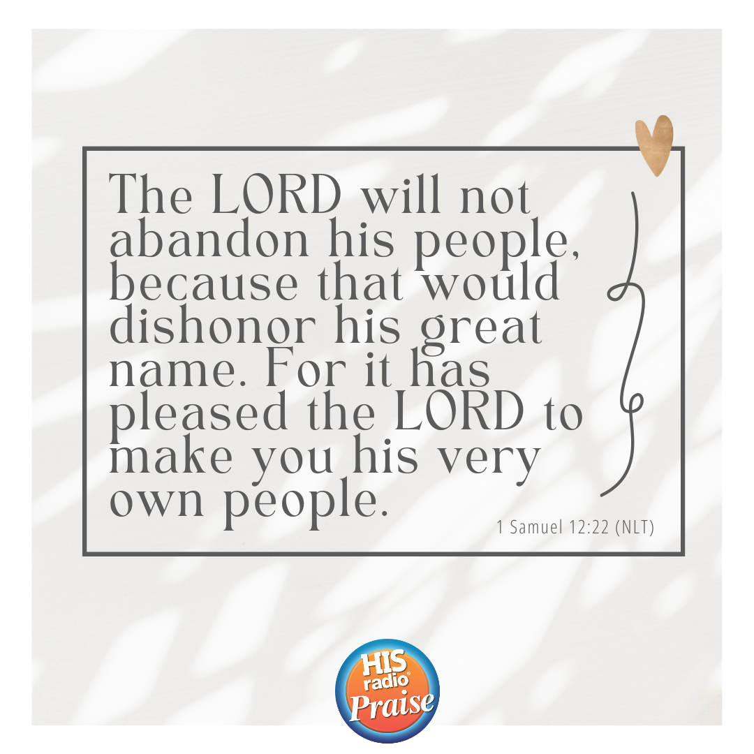 1 Samuel 12:22 - Verse of the Day