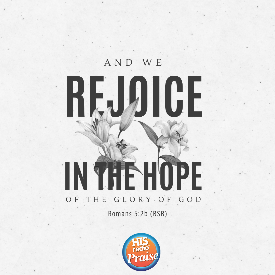 Romans 5:2b - Verse of the Day