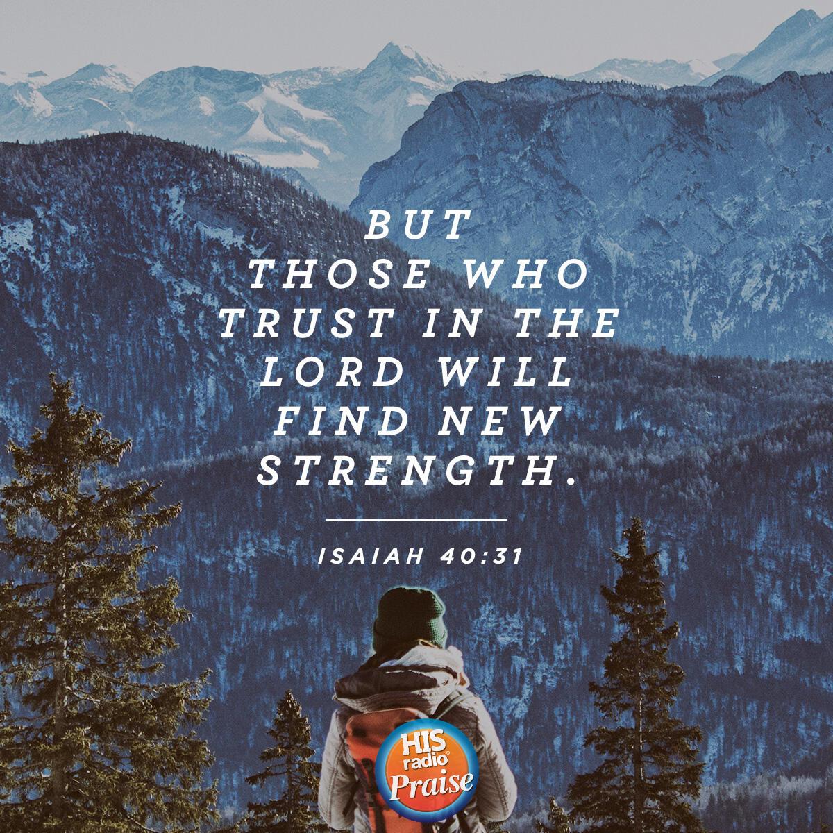 Isaiah 40:31 - Verse of the Day