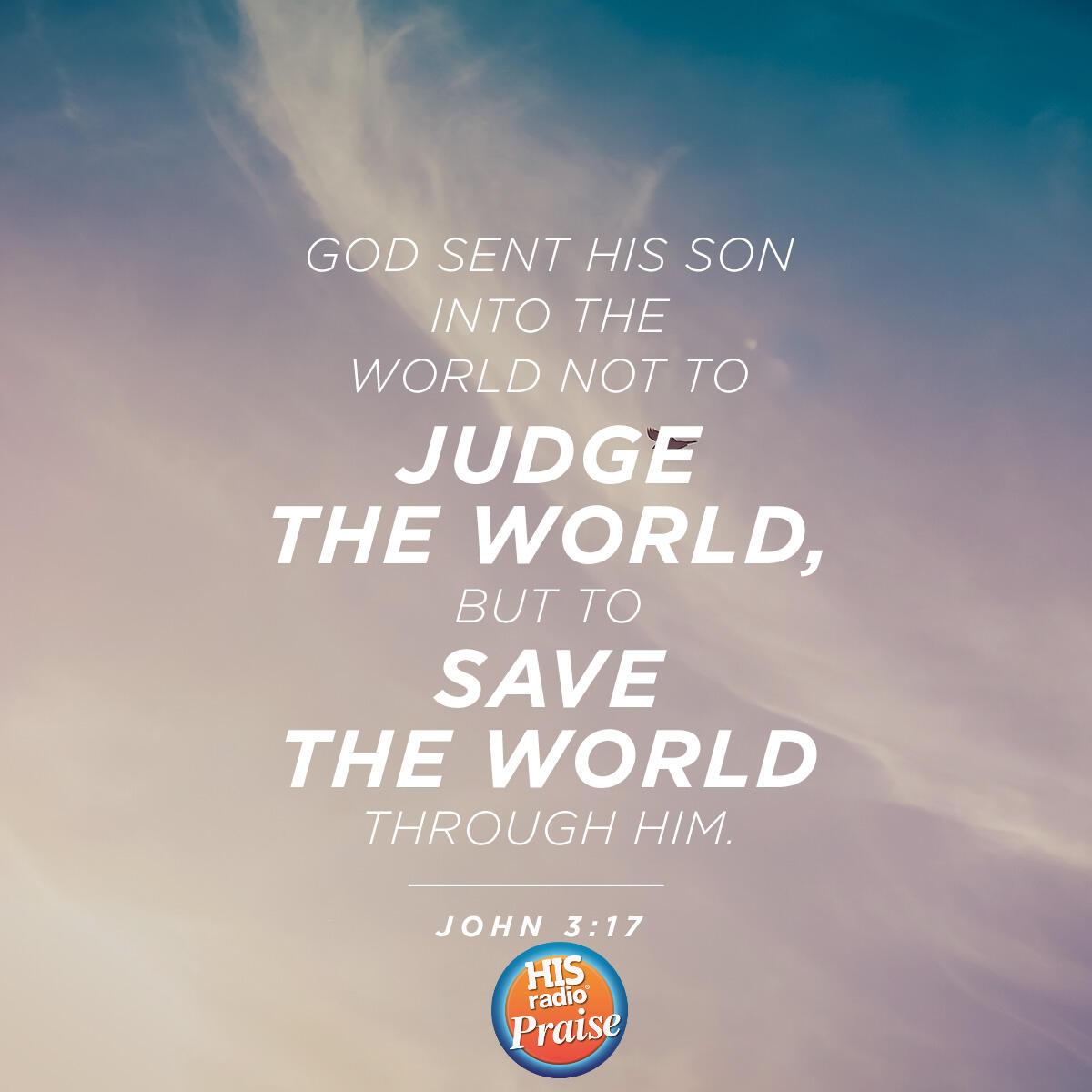 John 3:17 - Verse of the Day