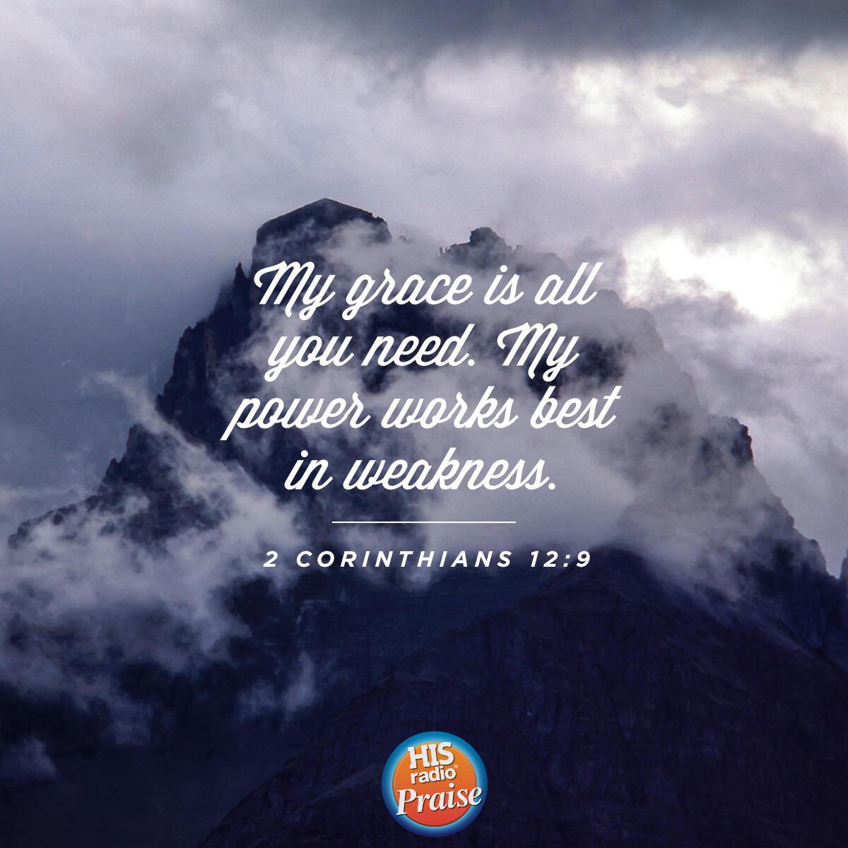 2 Corinthians 12:9 - Verse of the Day