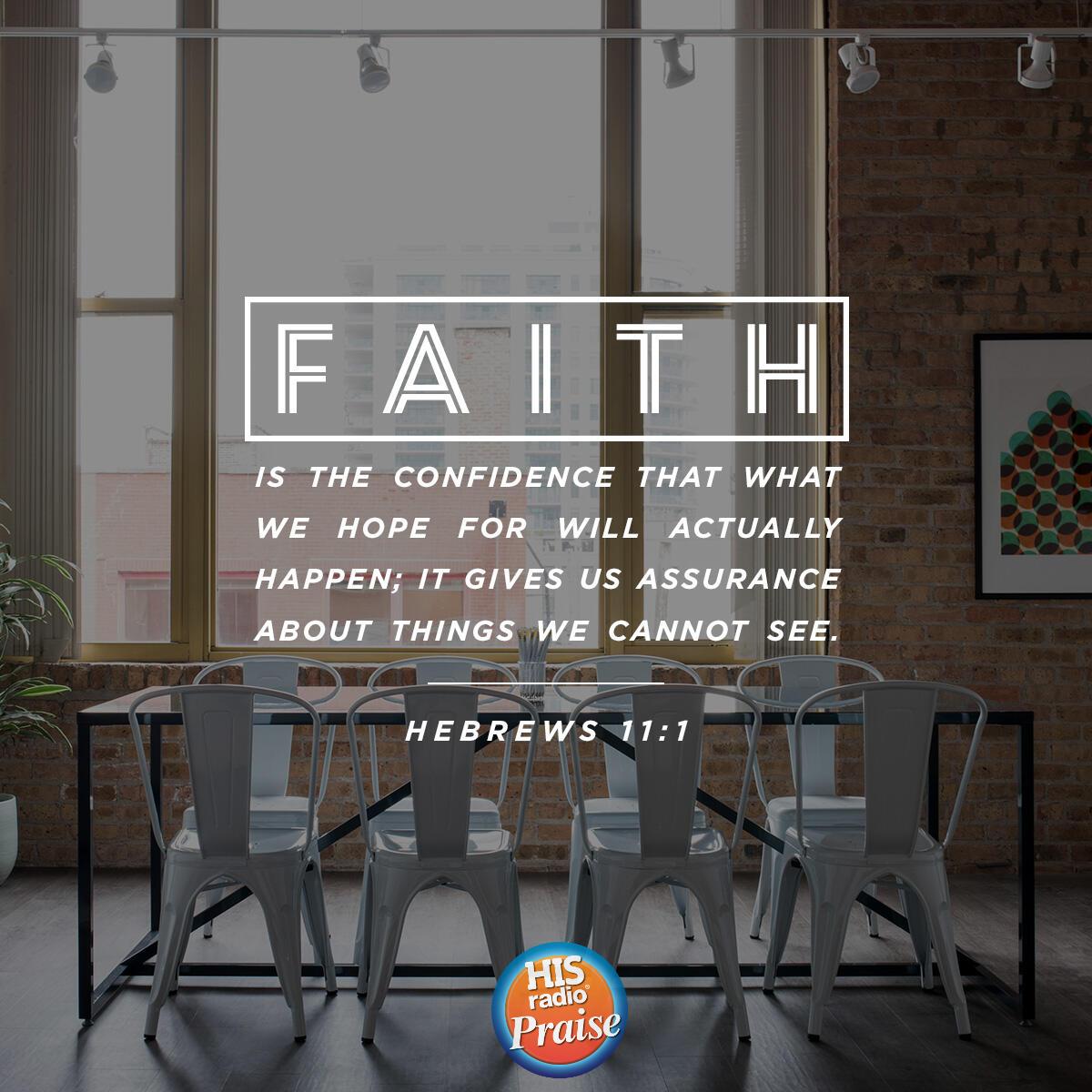 Hebrews 11:1 - Verse of the Day