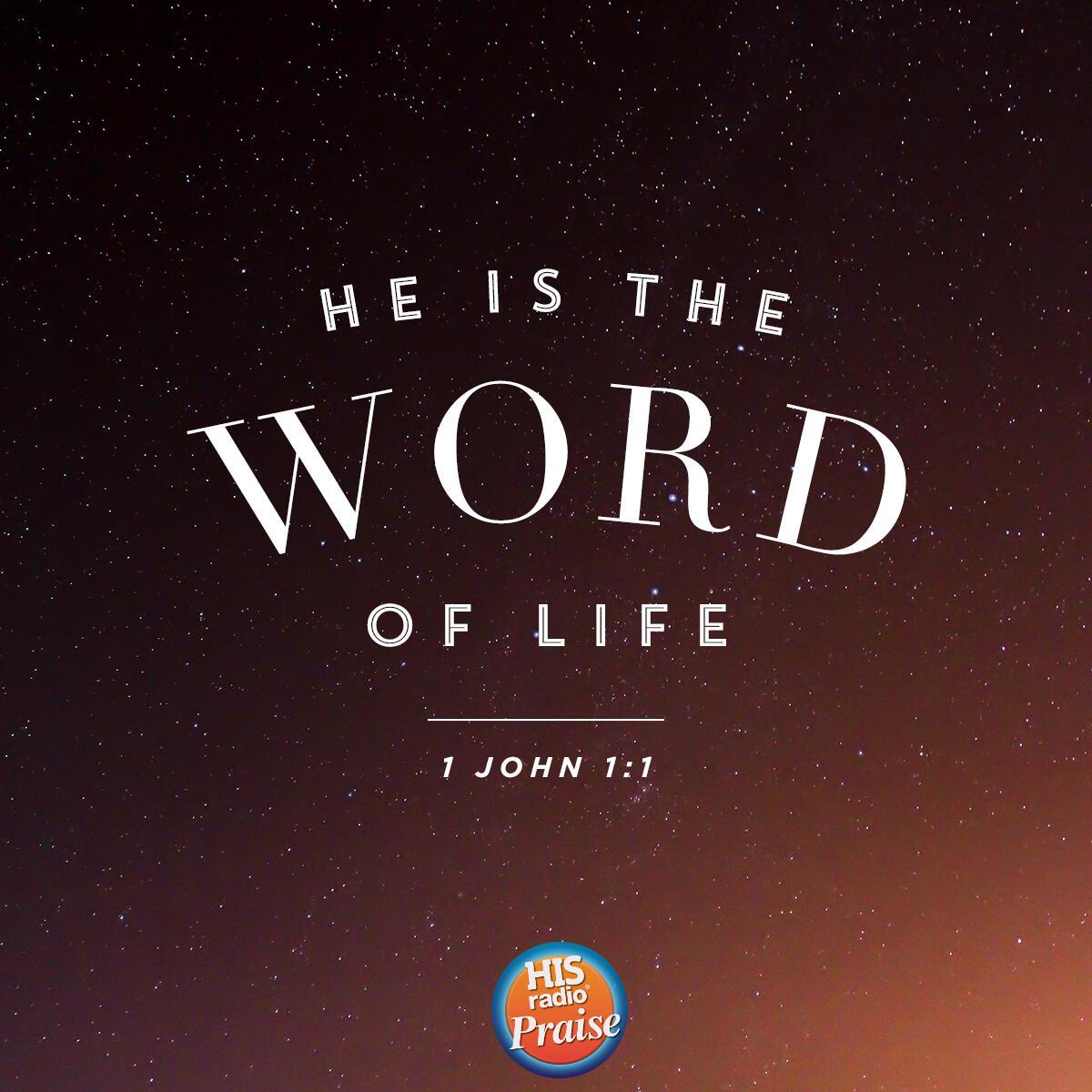 1 John 1:1 - Verse of the Day