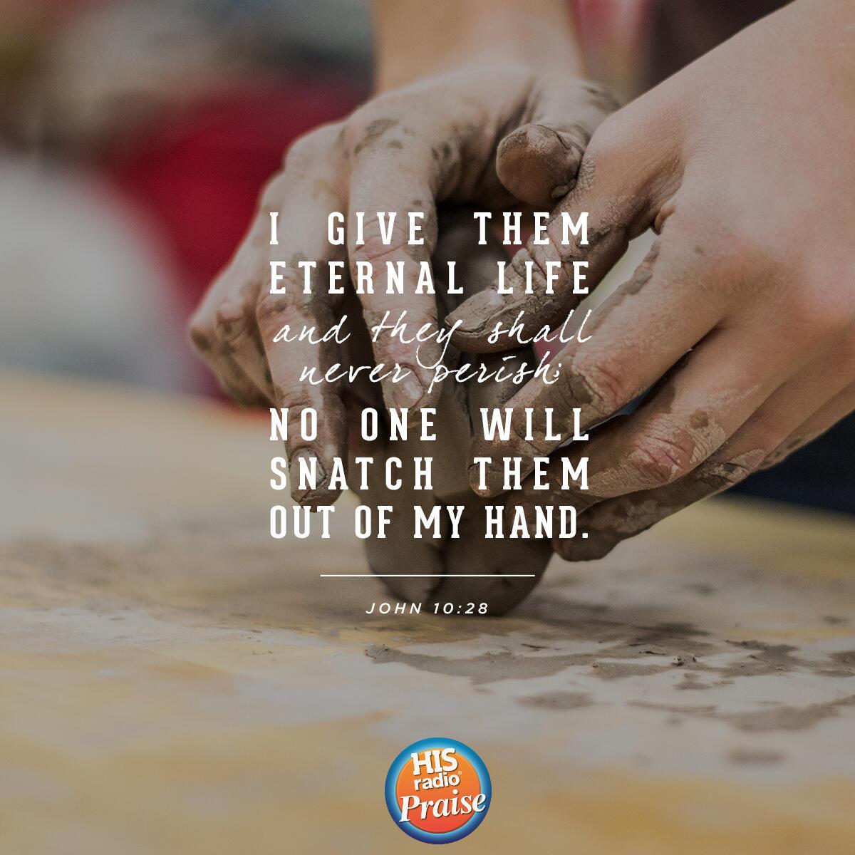 John 10:28 - Verse of the Day
