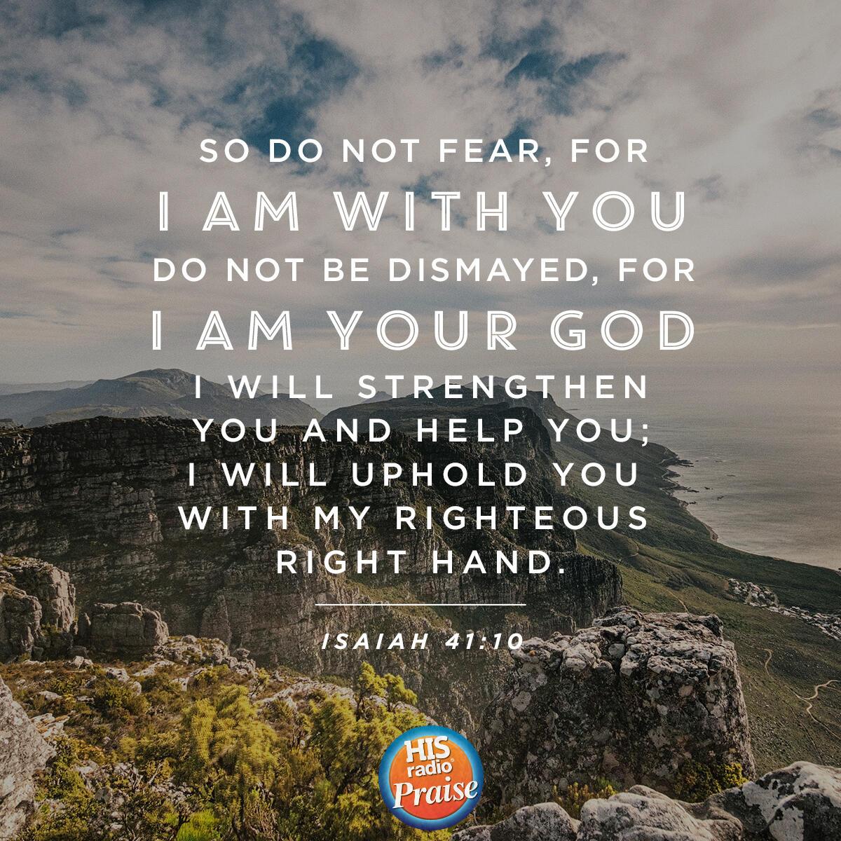 Isaiah 41:10 - Verse of the Day