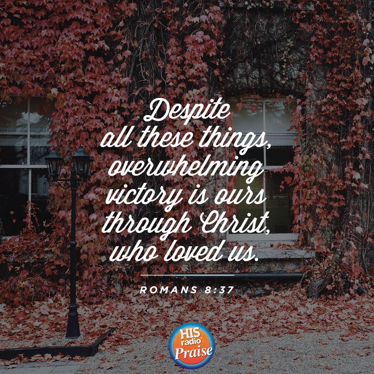 Romans 8:37 - Verse of the Day