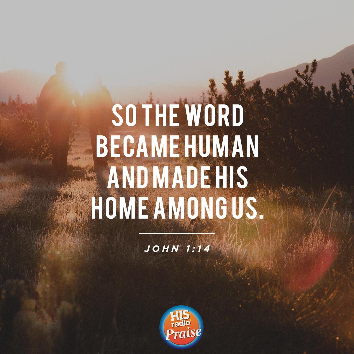 John 1:14 - Verse of the Day