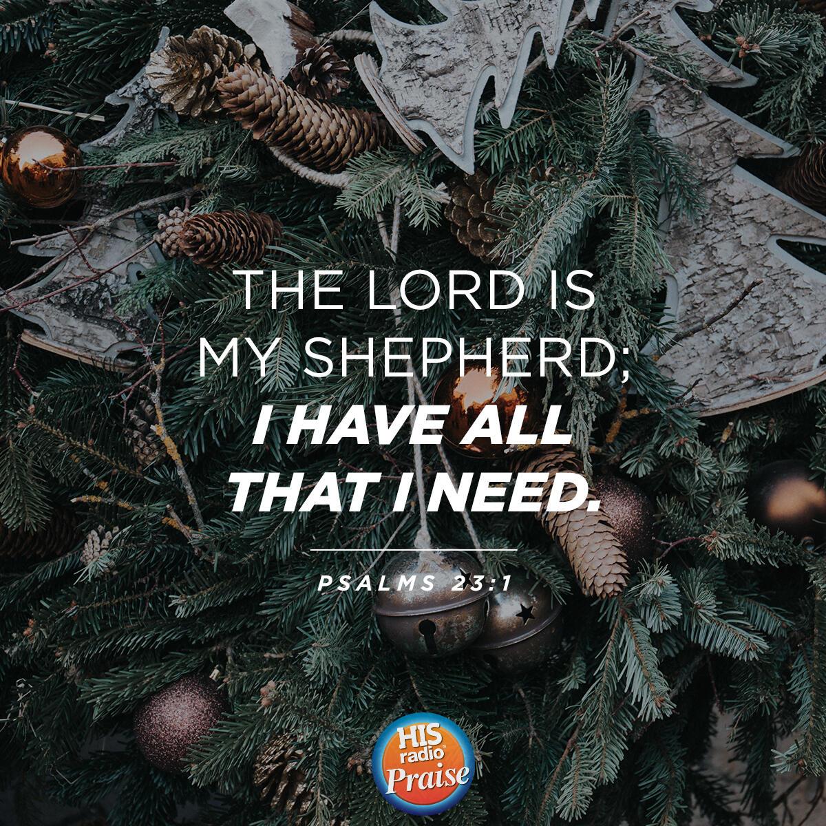 Psalms 23:1 - Verse of the Day