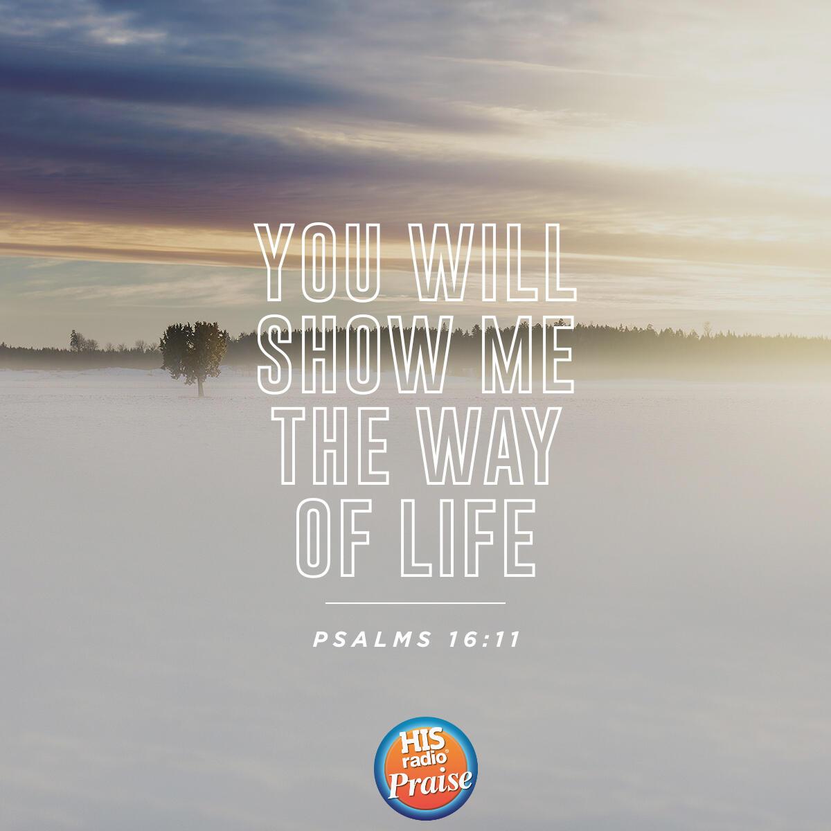 Psalms 16:11 - Verse of the Day