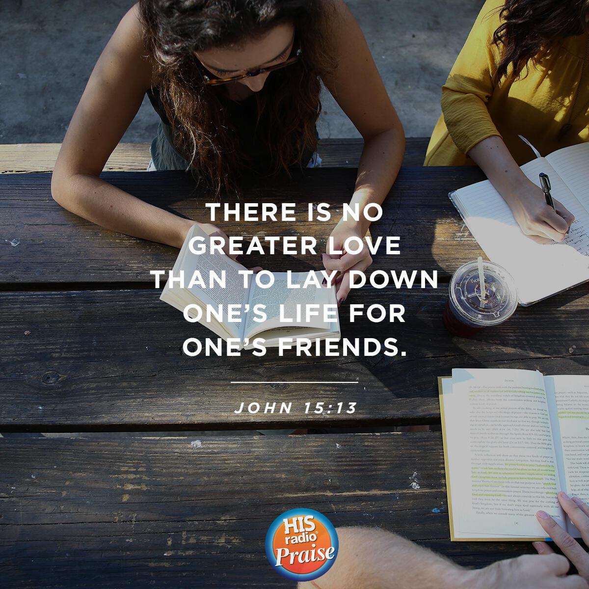 John 15:13 - Verse of the Day