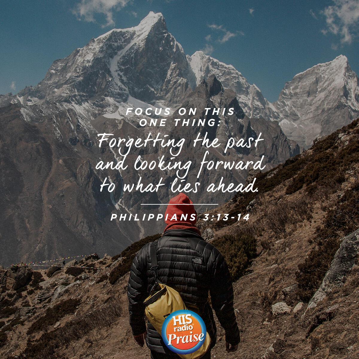 Philippians 3:13 - Verse of the Day