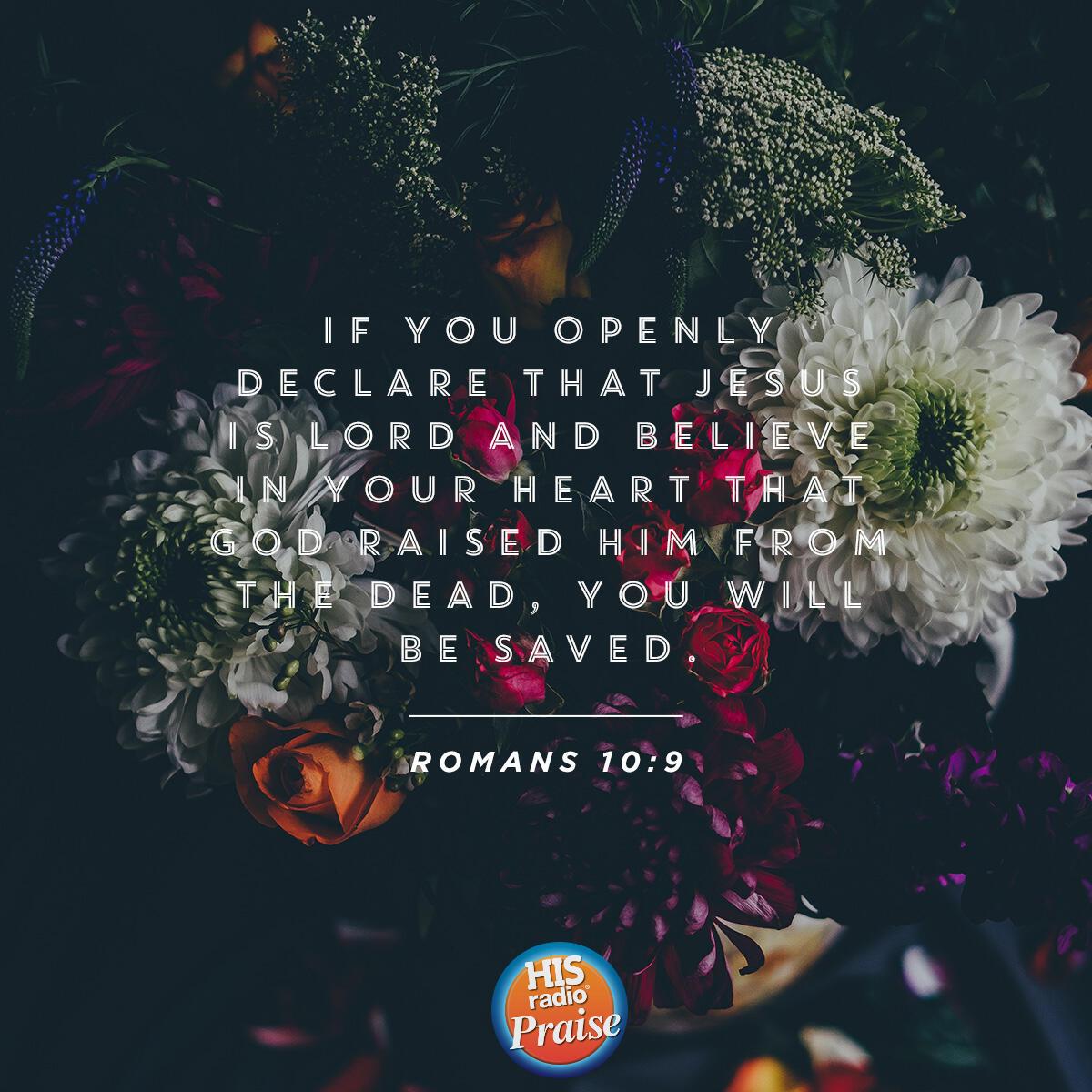 Romans 10:9 - Verse of the Day