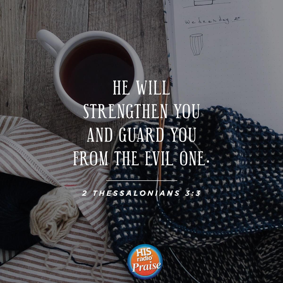 2 Thessalonians 3:3 - Verse of the Day