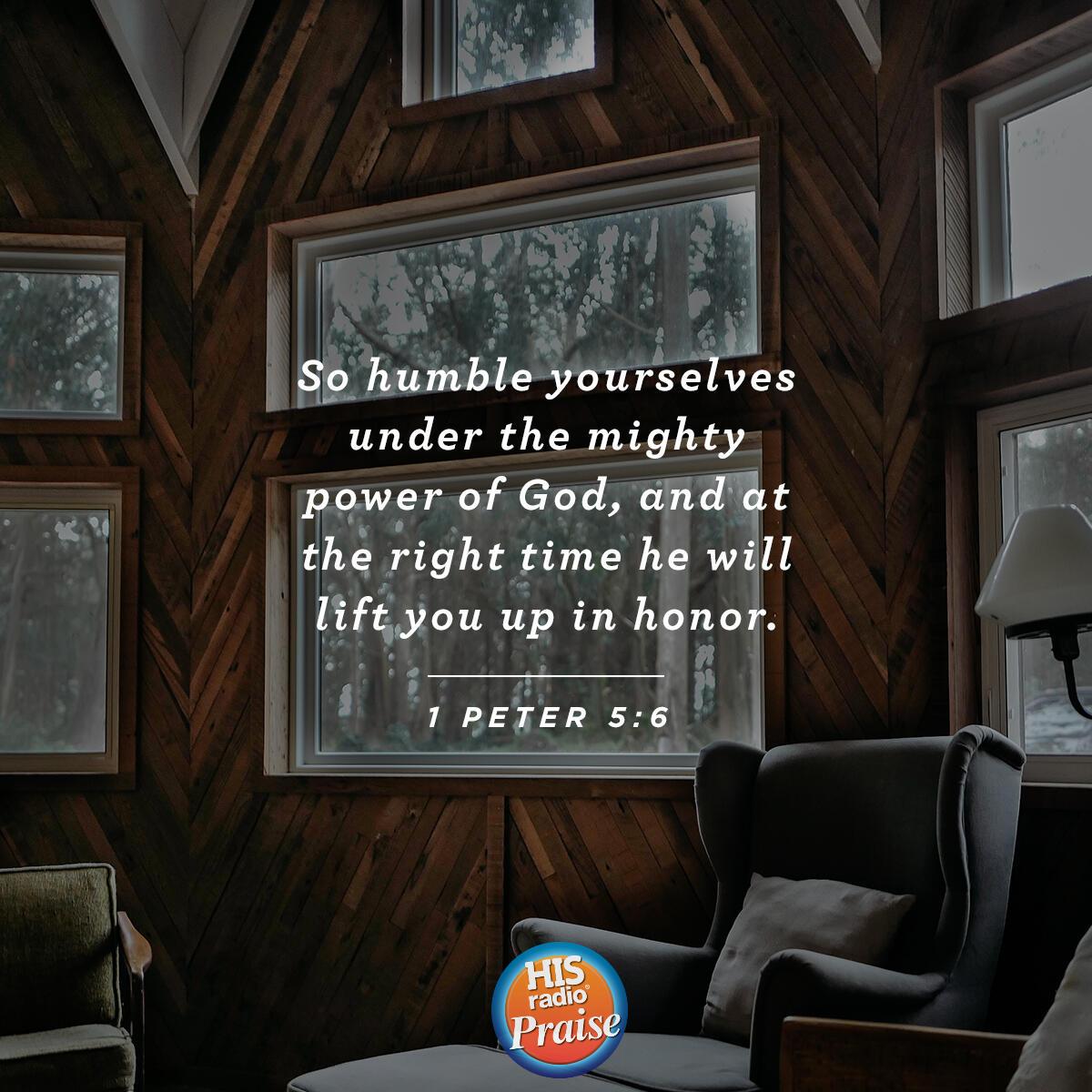 1 Peter 5:6 - Verse of the Day
