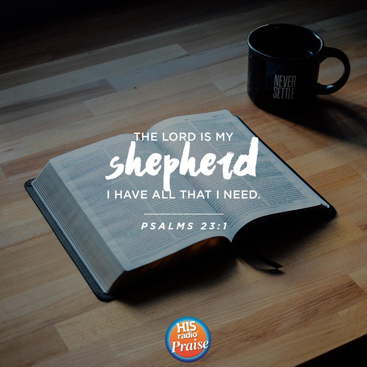 Psalms 23:1 - Verse of the Day