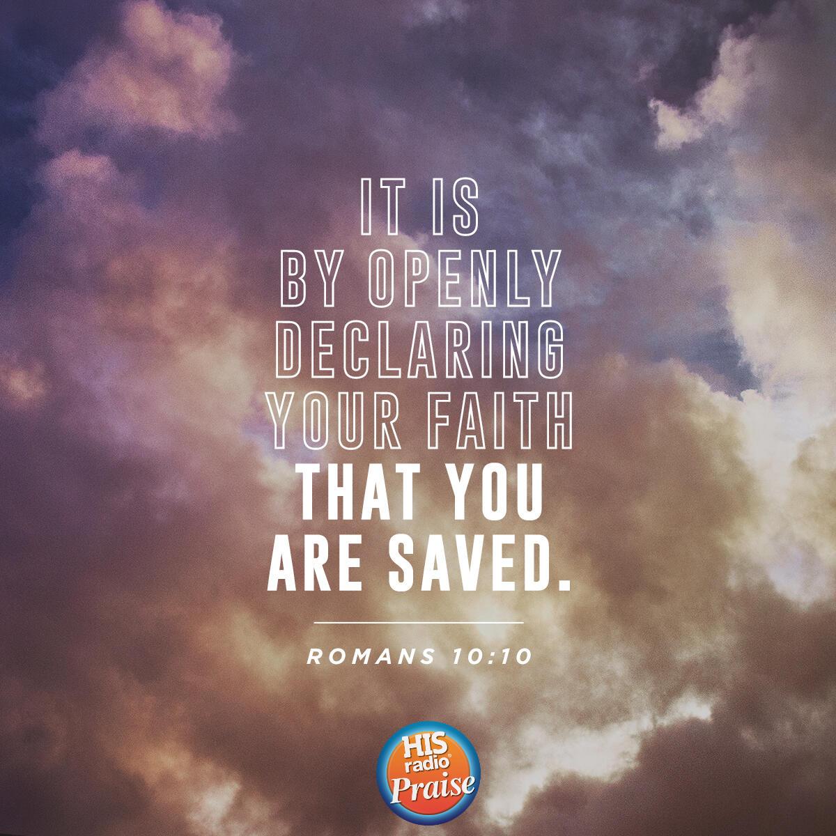 Romans 10:10 - Verse of the Day