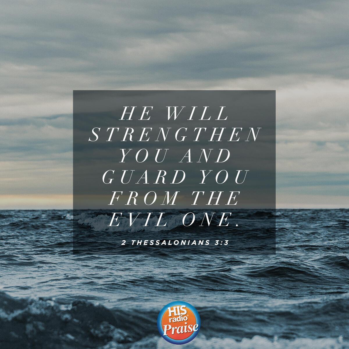 2 Thessalonians 3:3 - Verse of the Day