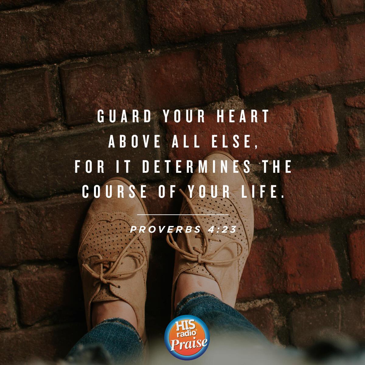 Proverbs 4:23 - Verse of the Day