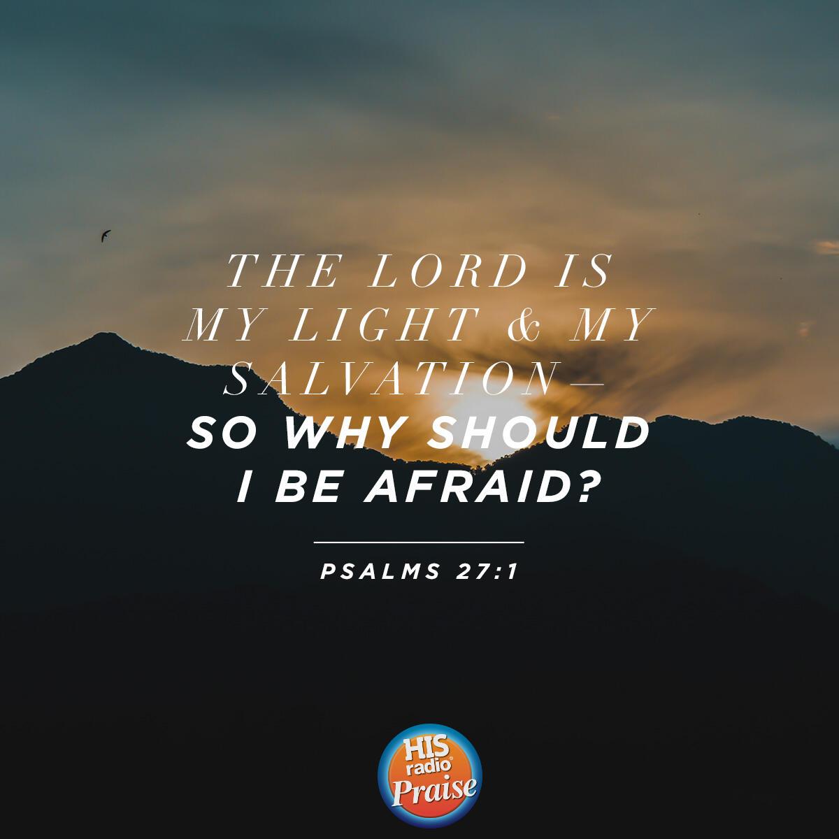 Psalms 27:1 - Verse of the Day