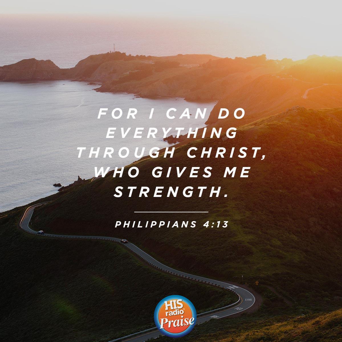 Philippians 4:13 - Verse of the Day
