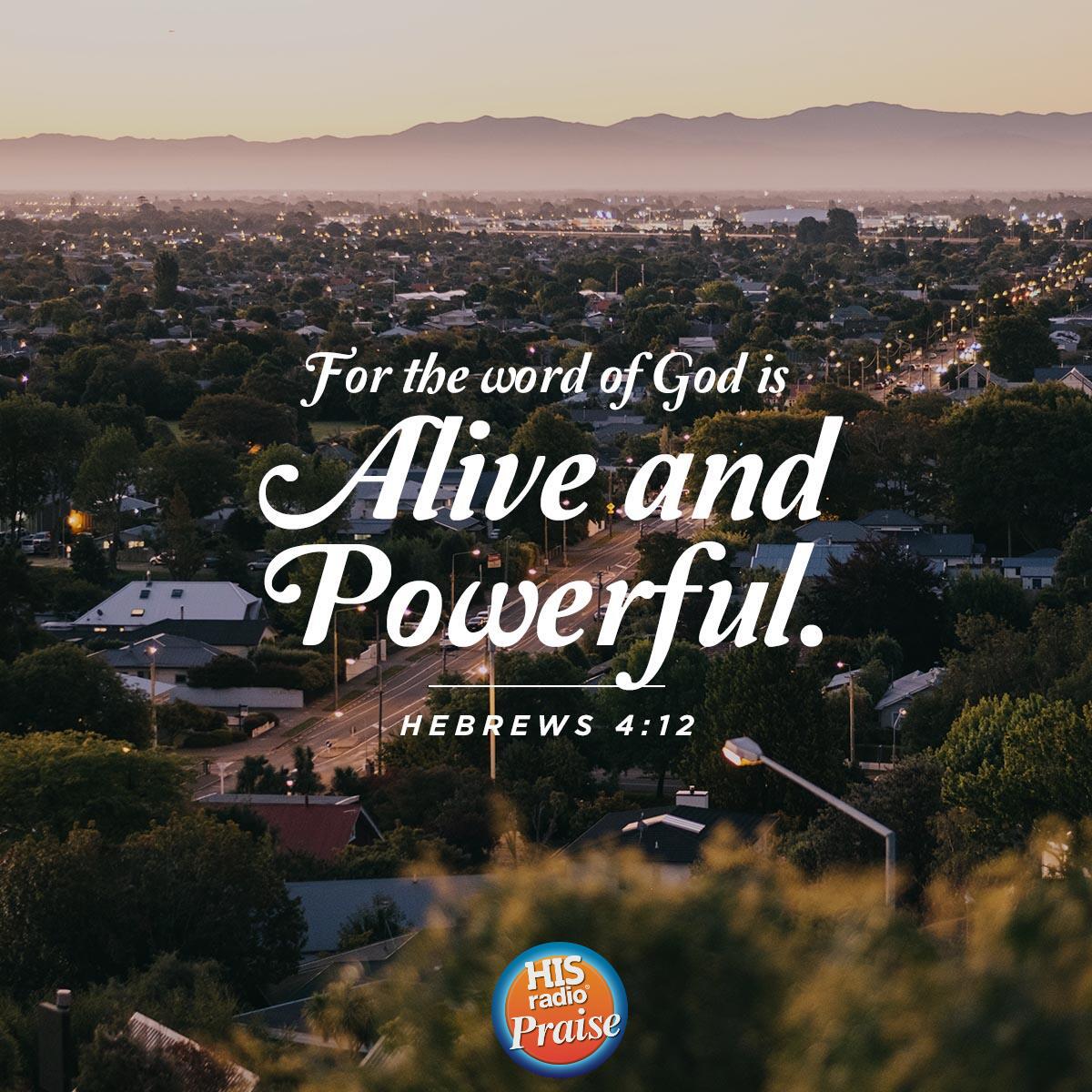 Hebrews 4:12 - Verse of the Day