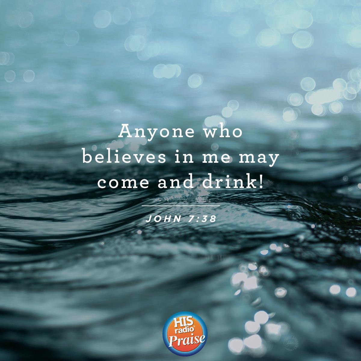John 7:38 - Verse of the Day