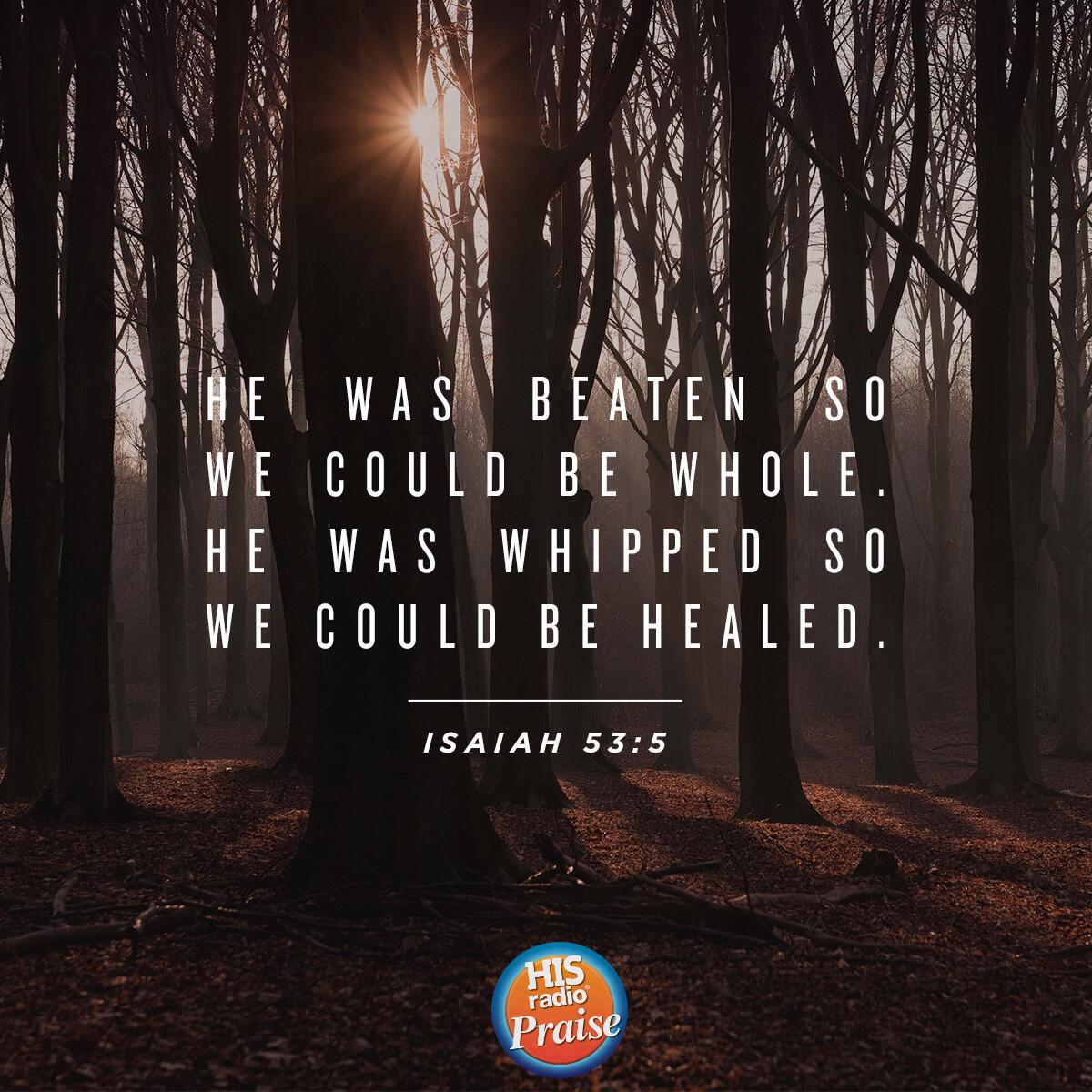 Isaiah 53:5 - Verse of the Day