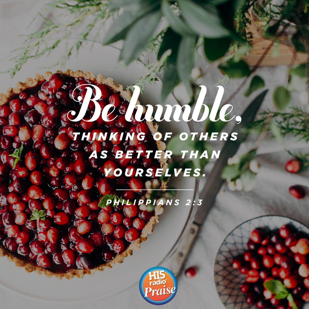 Philippians 2:3 - Verse of the Day