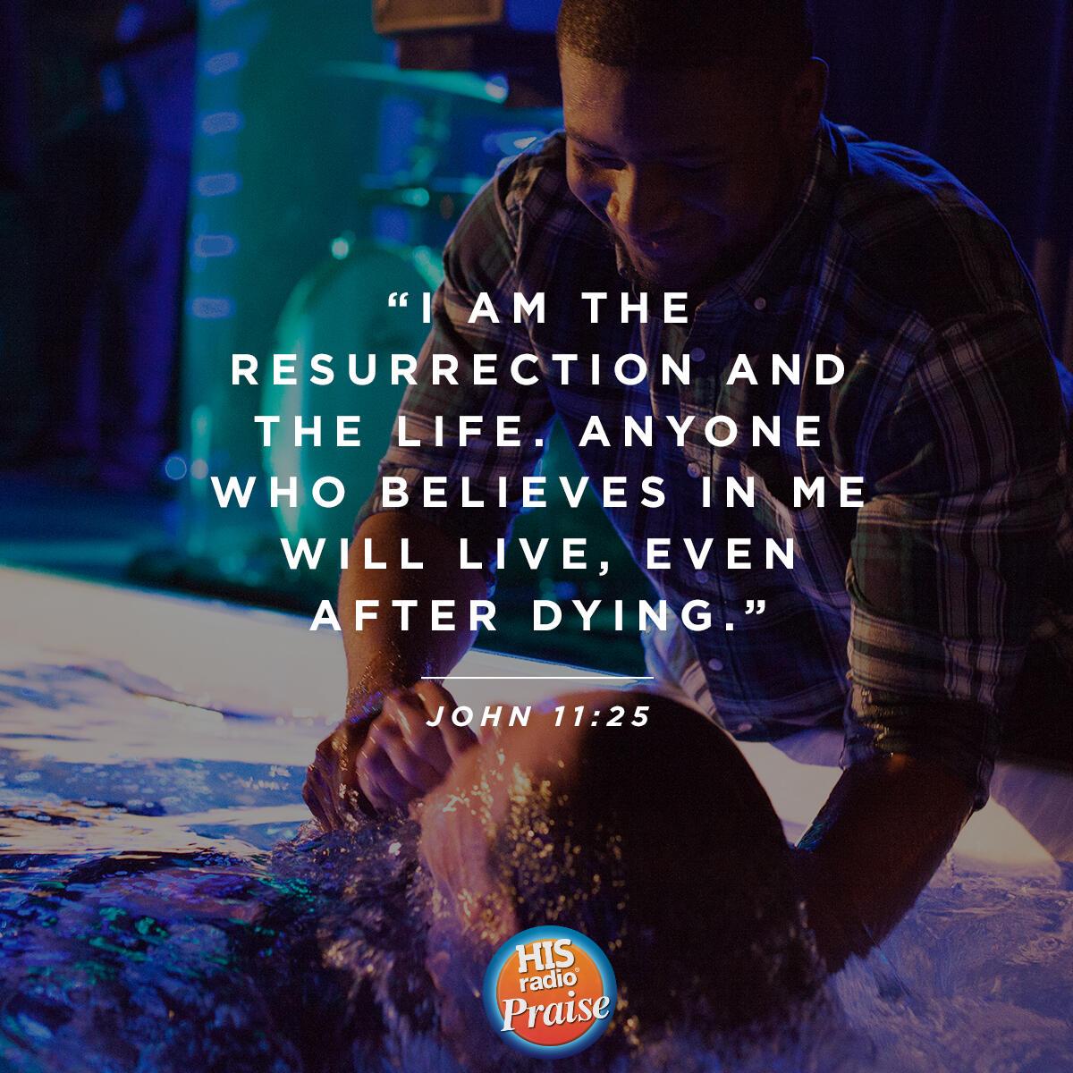 John 11:25 - Verse of the Day