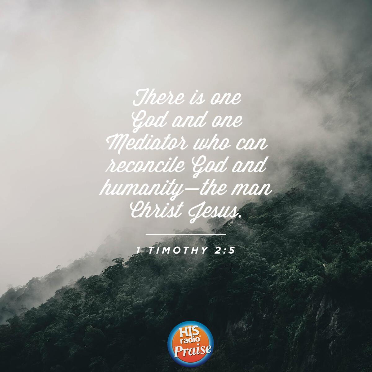 1 Timothy 2:5 - Verse of the Day