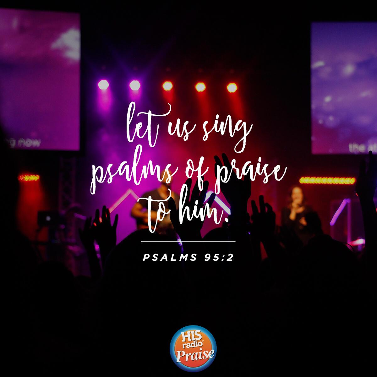 Psalms 95:2 - Verse of the Day