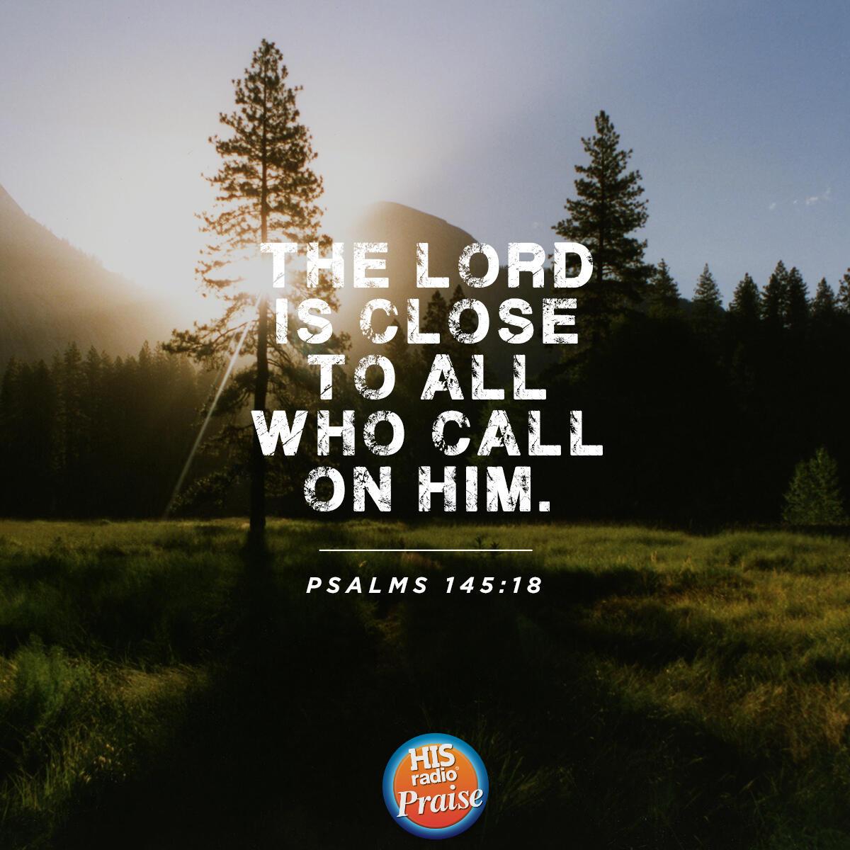 Psalms 145:18 - Verse of the Day