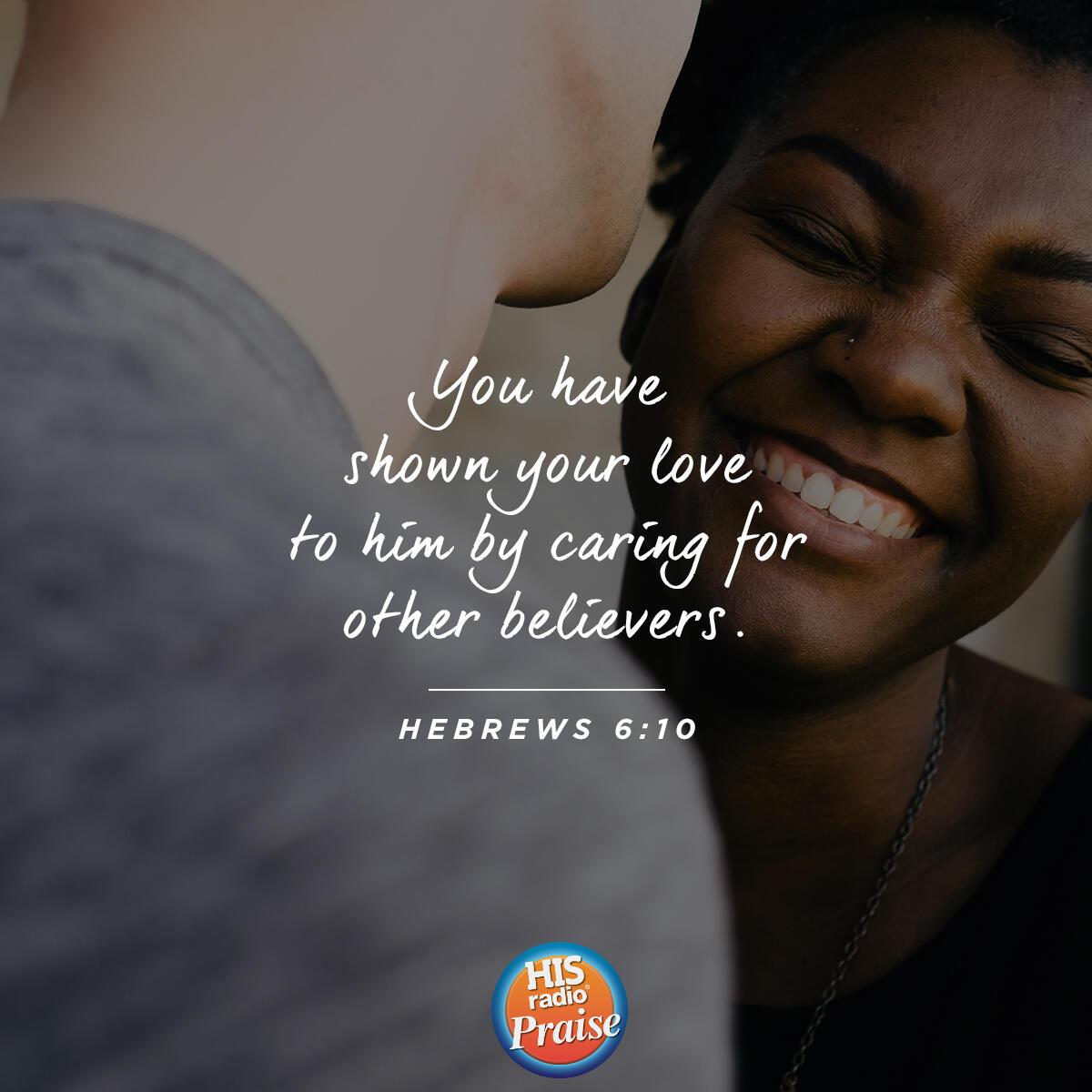 Hebrews 6:10 - Verse of the Day