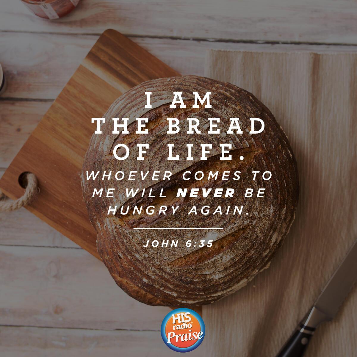 John 6:35 - Verse of the Day