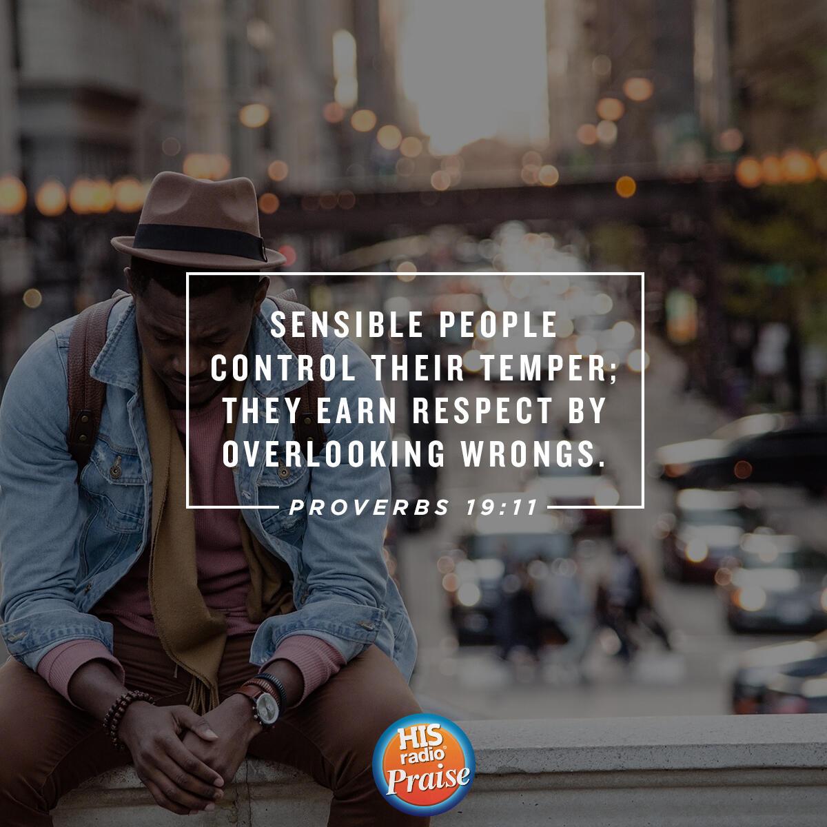 Proverbs 19:11 - Verse of the Day