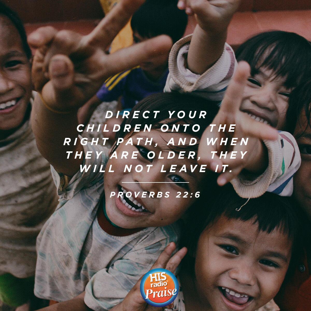 Proverbs 22:6 - Verse of the Day